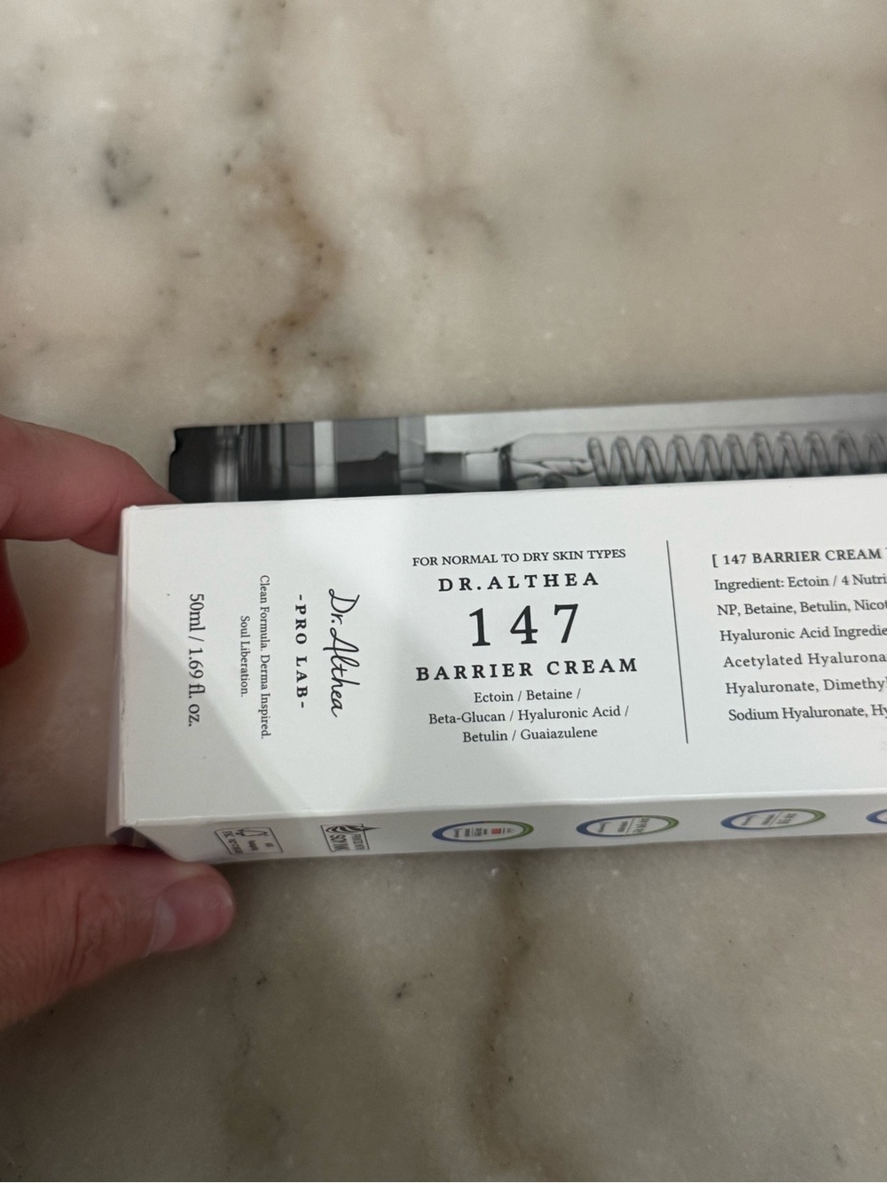 Dr. Althea 147 Barrier Cream - White Moisturizing Barrier Treatment